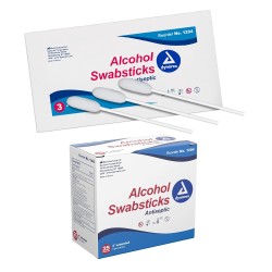 Dynarex 1204 Alcohol Swabsticks Triples Case750