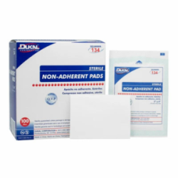 Dukal 134 ABD Pad Sterile 3x4 Bx100