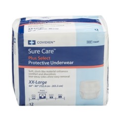 Cardinal 1560P SureCare Plus Adult Protective Underwear XXL Case48