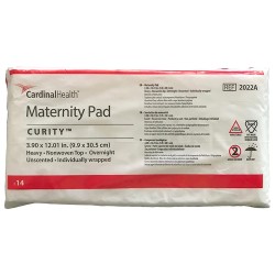 Cardinal 2022A Maternity Pads Heavy Case168