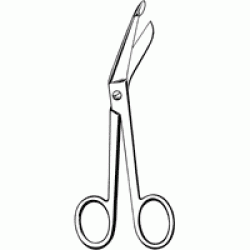 SMS Brand 20101 Bandage Scissor 5.5'' Sharp Ends