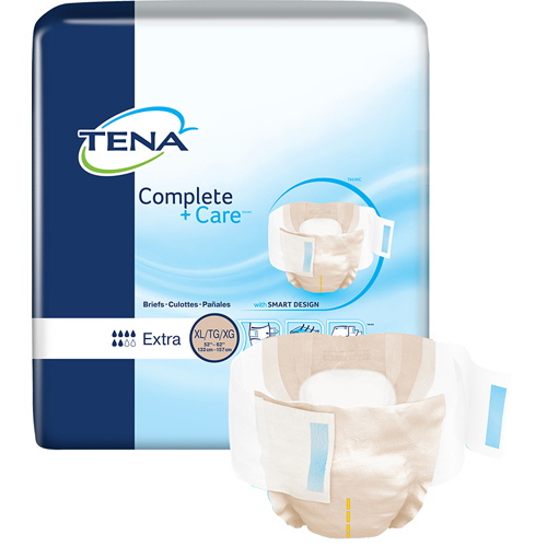 Essity Tena 69980 Complete Care Plus Adult Briefs XL Case72