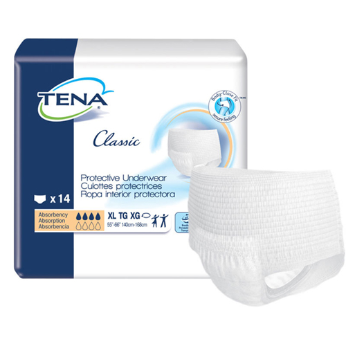 Essity Tena 72516 Classic Adult Protective Underwear XL Case56