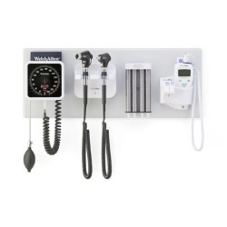 Welch Allyn Green Series 777 Integrated Wall System with PanOptic Basic LED Ophthalmoscope