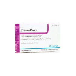 Dermarite 81050 DermaPrep Skin Barrier Wipes Individual Packets Box50