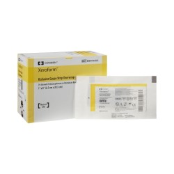 Kendall 8884431302 Xeroform Petrolatum Gauze 1x8 in Overwrap Box50