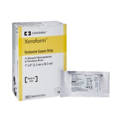 Kendall 8884433301 Xeroform Petrolatum 1x8 Gauze Box50