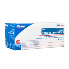 Dukal 9004 Tongue Depressor 6" Sterile Box100