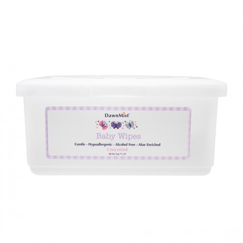 Dukal BWU4340 Baby Wipes Unscented 7x8 Case960