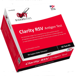 Clarity Diagnostics RSV Antigen Test BX/20