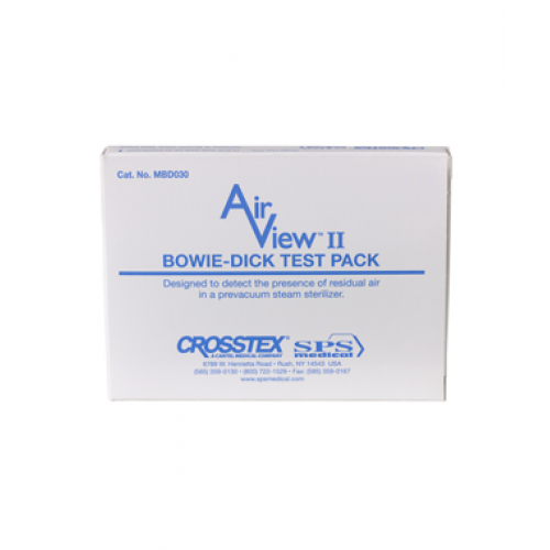 Crosstex MDB030 AirView II Bowie-Dick Test Pack Case30Packs