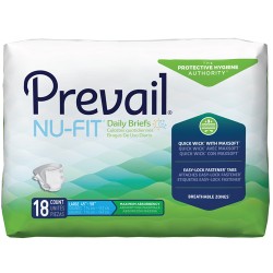 First Quality NU-013 NU-Fit Adult Briefs Large Case72