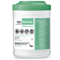 PDI P27372 Sani-HyPerCide Germicidal Wipes Tub160