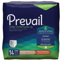 First Quality PV-514 Prevail Super Plus Adult Protective Underwear XL Case56