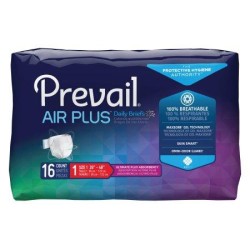 First Quality PVBNG-012 Prevail Air Plus Adult Briefs Medium Case80