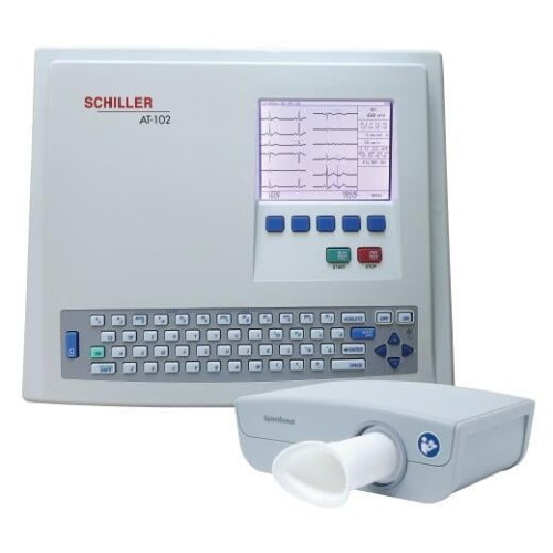 Schiller AT-102-SCM ECG with Ultrasonic Spirometry