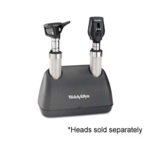 Welch Allyn Desk Charger with  2 Rechargeable NiCad Handles