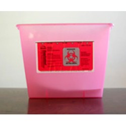 Bemis Sharps Container 2 Gallon Red- Case of 30