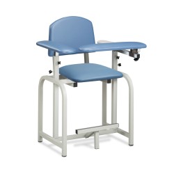 Clinton 66011 Lab X Extra Tall Blood Draw Chair with Flip Arm