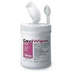 Metrex 13-1100 Surface Disinfectant CaviWipes Large Tub-160