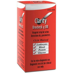 Clarity Diagnostics Urocheck 4OB Test Strips - Bt100