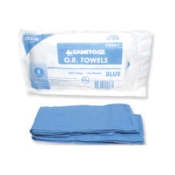 Dukal CT-04B OR Towels 17x26 Sterile Blue Case80