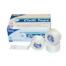 Dukal .5in x 10yd Cloth Surgical Tape - Bx24