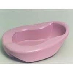 Medegen H120-10 Pontoon Bedpan 2QT Rose Ca20