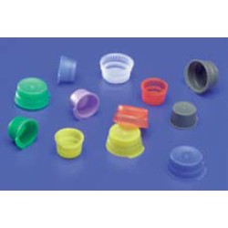 Kendall Ezee Topper Tube Caps Yellow-Pack 1 000