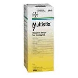 Siemens MultiStix 7 Urine Test Strips Bx100