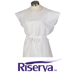 Riserva 30080 Patient Gown 30x42 White Case50