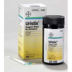 Siemens Uristix Glucose Protein Strips Bottle 100