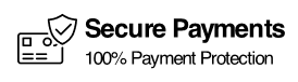 Secure Payments - 100% Guaranteed